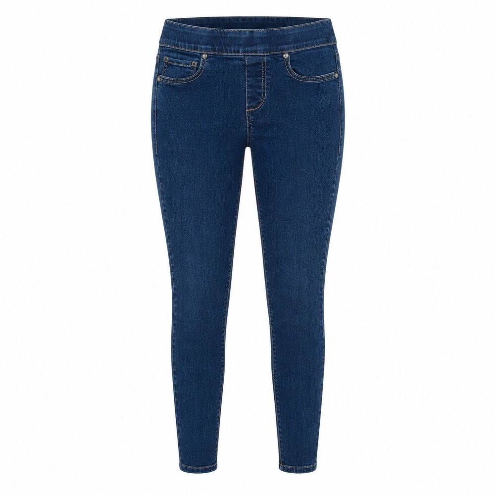 Maurice's Pull-On Skinny Jeans Womens Small Blue Stretchy Denim Boho (28x28)